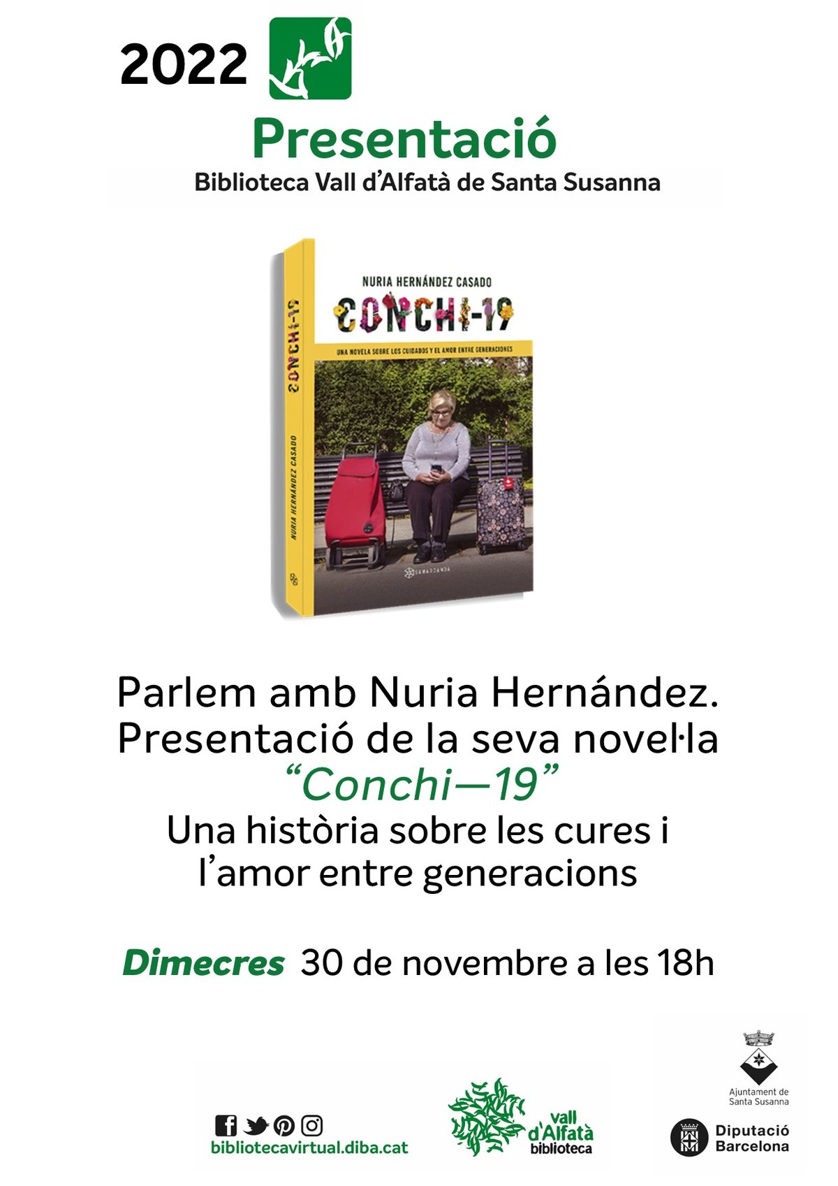 Presentació del llibre "Conchi-19".