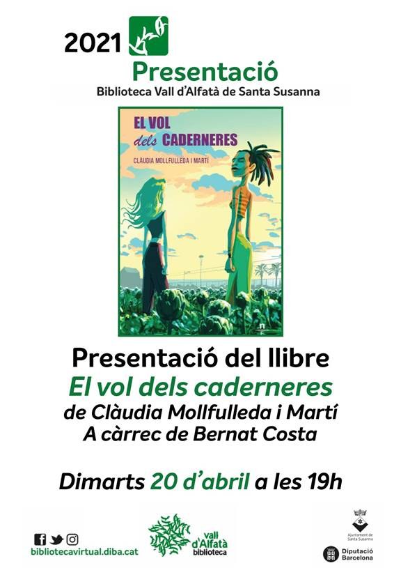 Presentació del llibre 'El vol dels caderneres'.