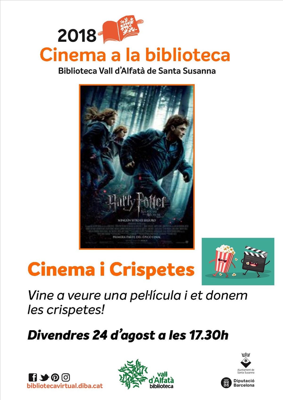 Projecció de la pel•lícula "Harry Potter: les relíquies de la mort - part 1".