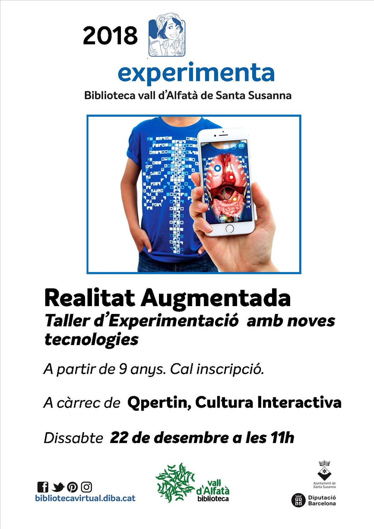 Realitat augmentada a l'"Experimenta".