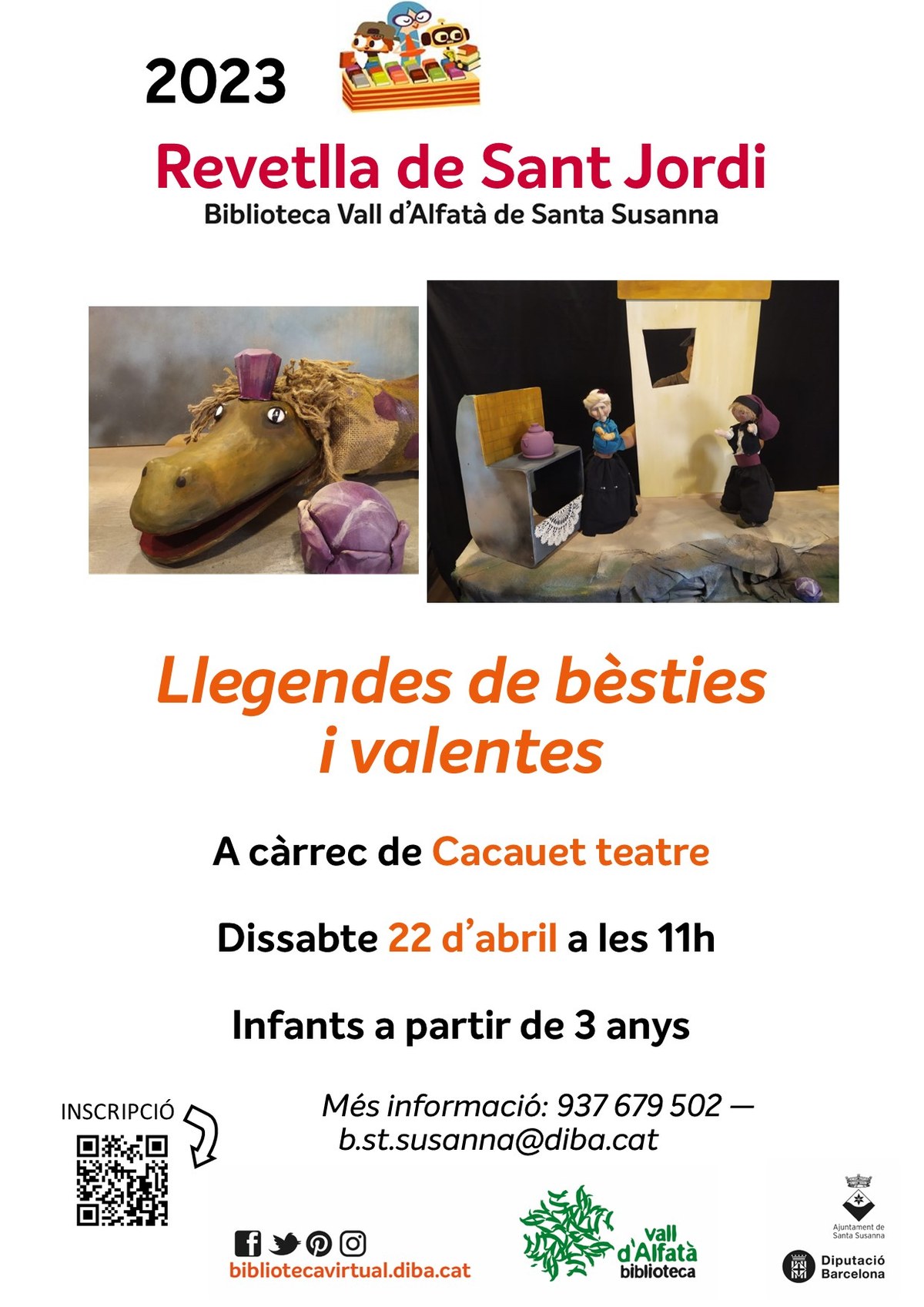 Revetlla de Sant Jordi: Llegendes de bèsties i valentes.