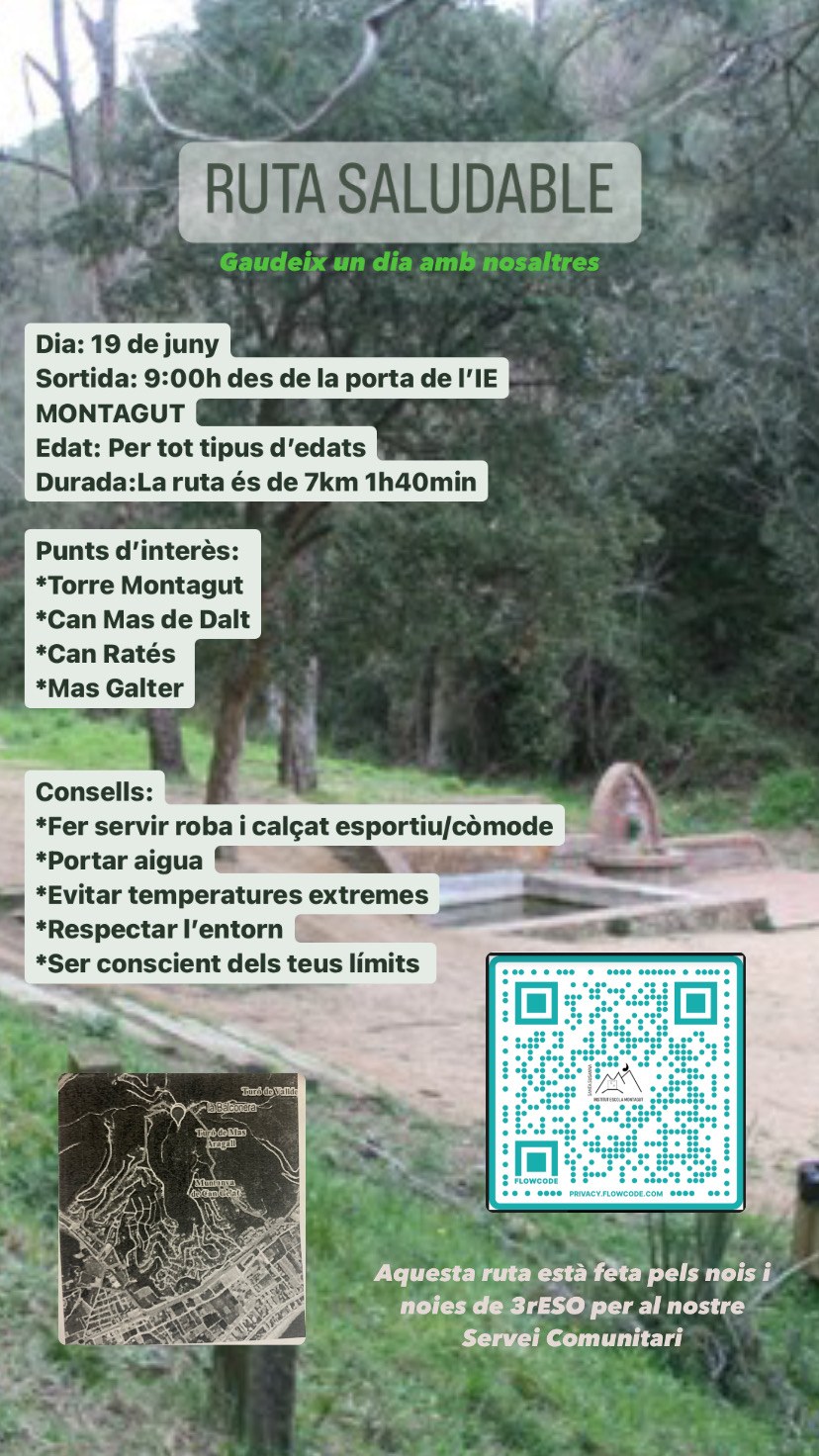 Ruta saludable - 19 de juny.