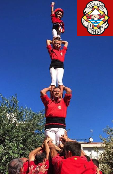 Show Castellers Santa Susanna.