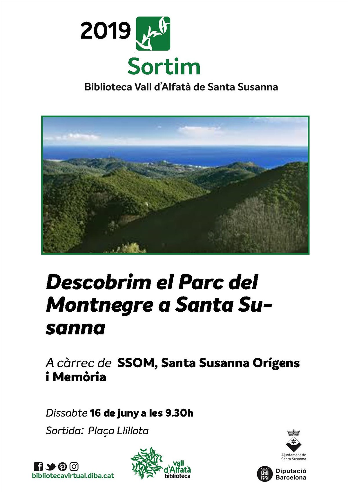 Sortim a la Biblioteca Vall d'Alfatà.