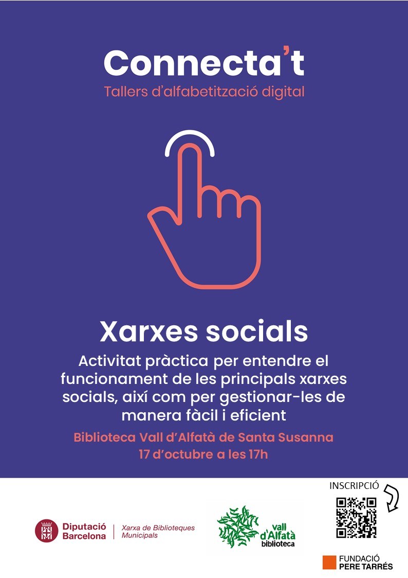 Taller d'alfabetització digital "Connecta't".