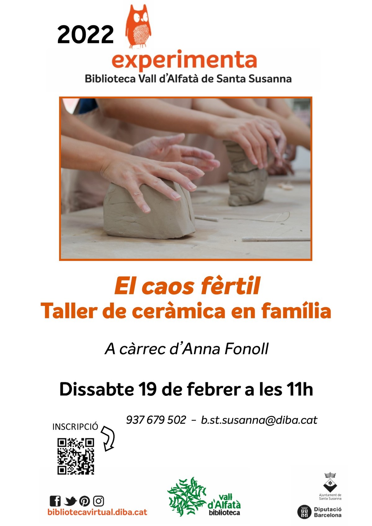 Taller de ceràmica en família.