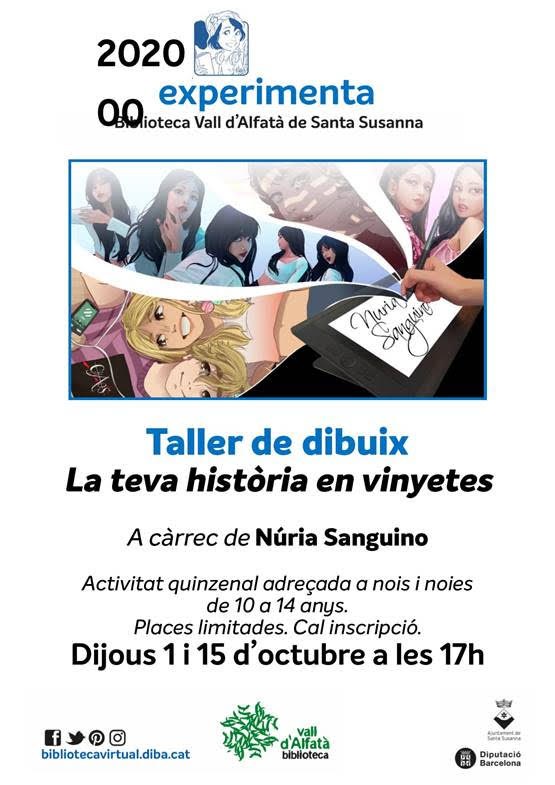 Taller de dibuix - La teva història en vinyetes.