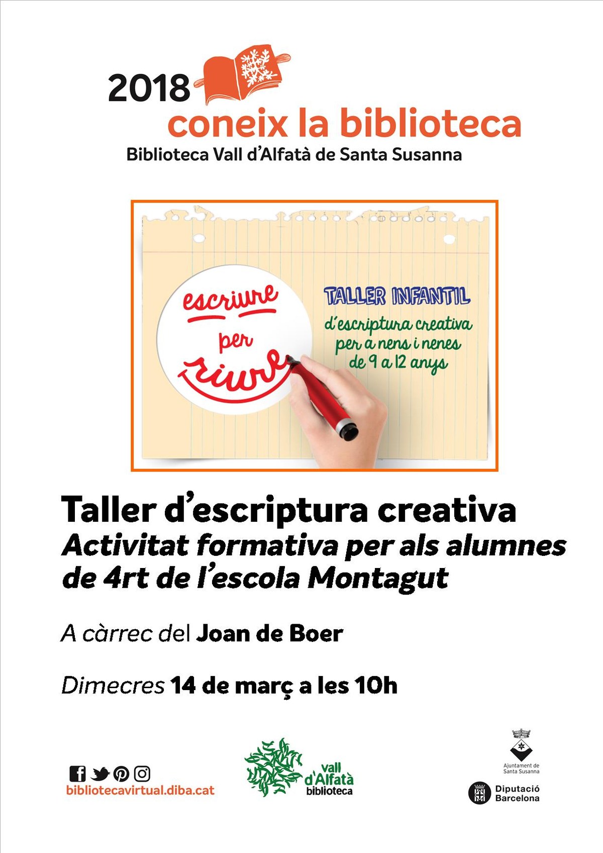 Taller d'escriptura creativa.