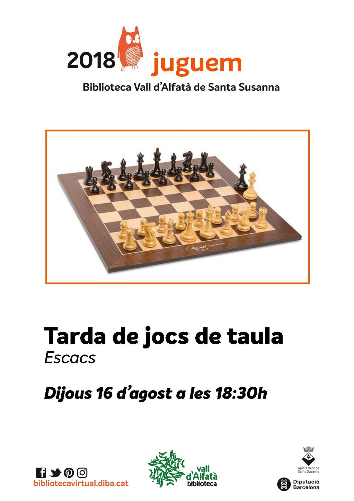 Tarda de jocs de taula a la Biblioteca.