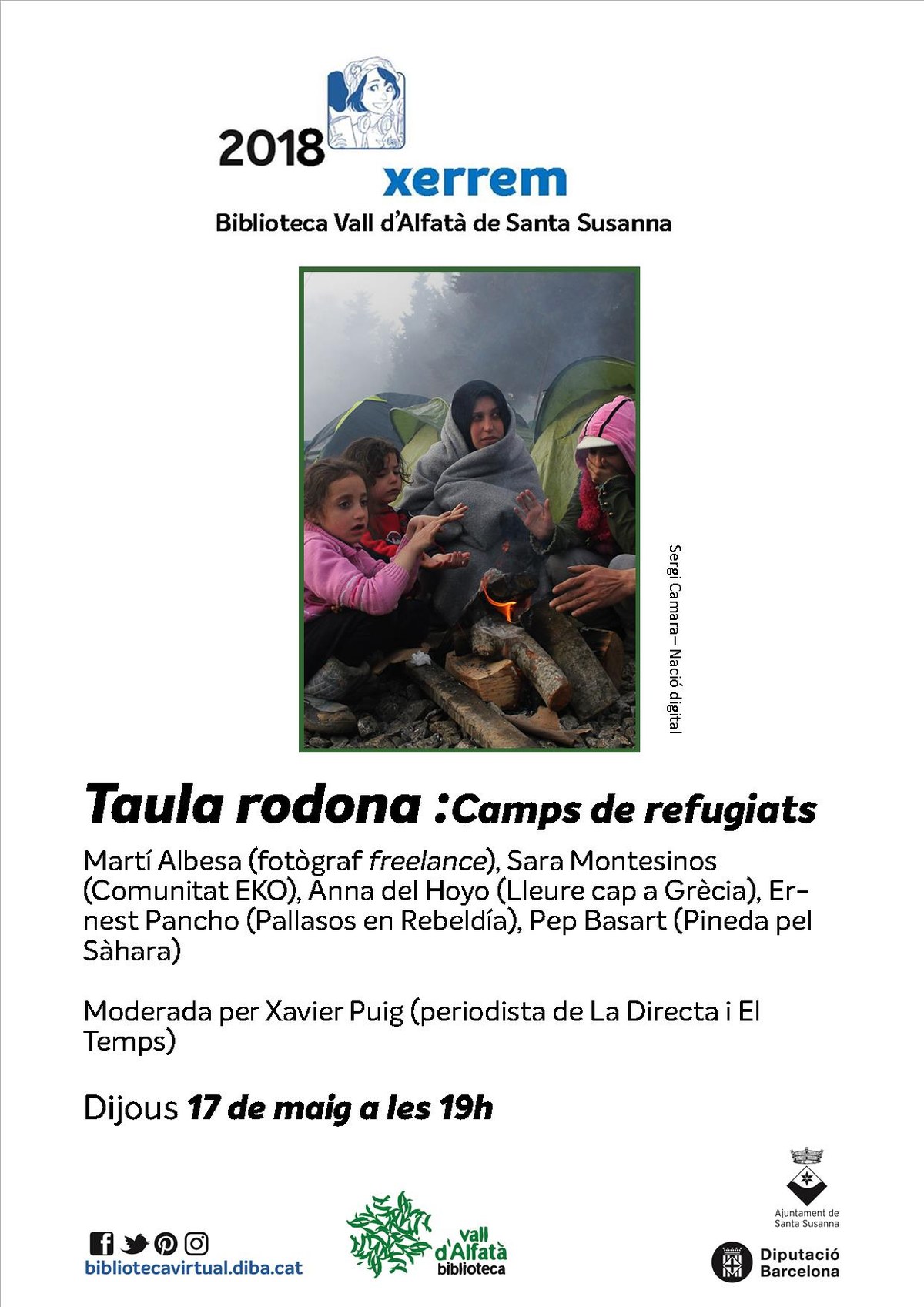 Taula rodona: camps de refugiats.