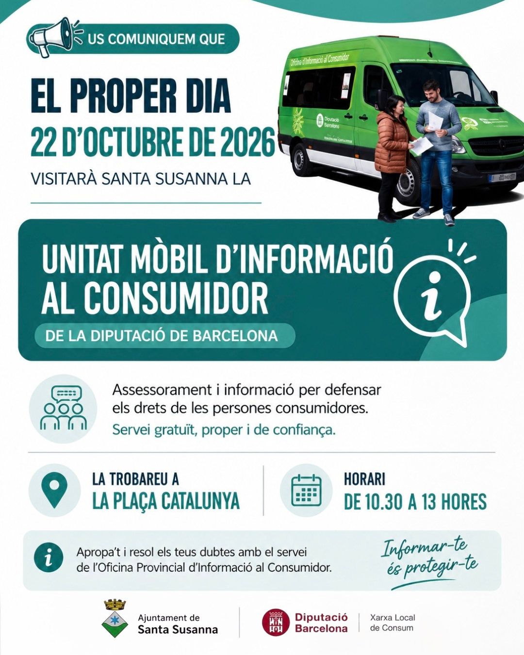 Unitat Mòbil d’Informació al Consumidor.