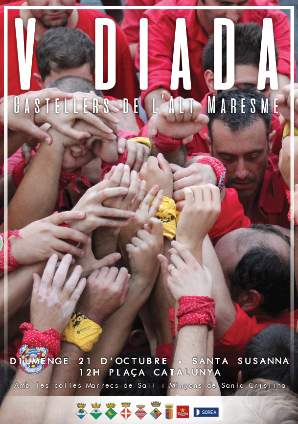 V Diada Castellers de l'Alt Maresme.