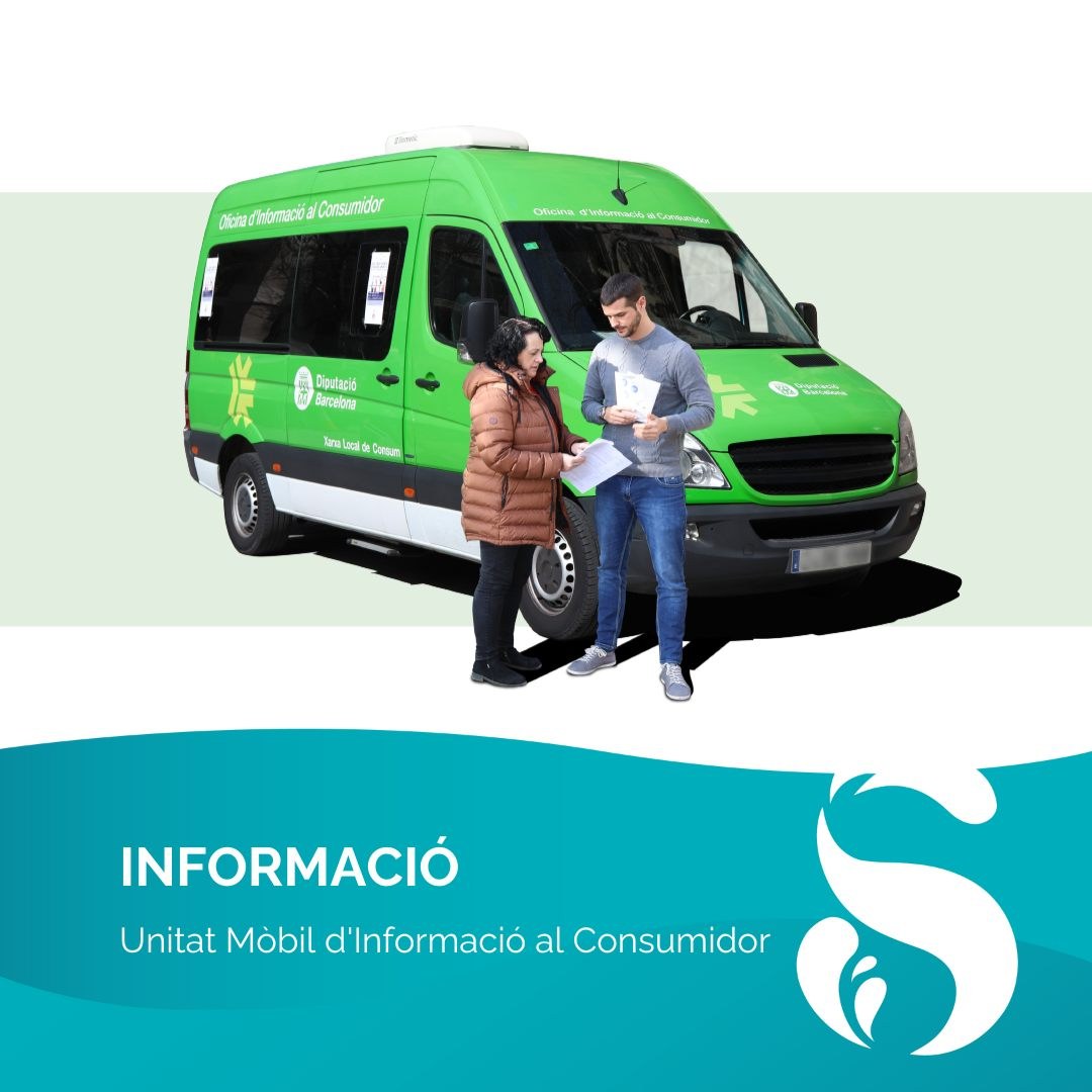 Visita de la unitat mòbil d'informació al consumidor.