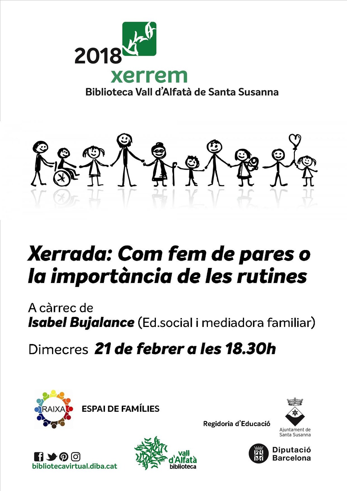 Xerrada: Com fer de pares o la importància de les rutines.