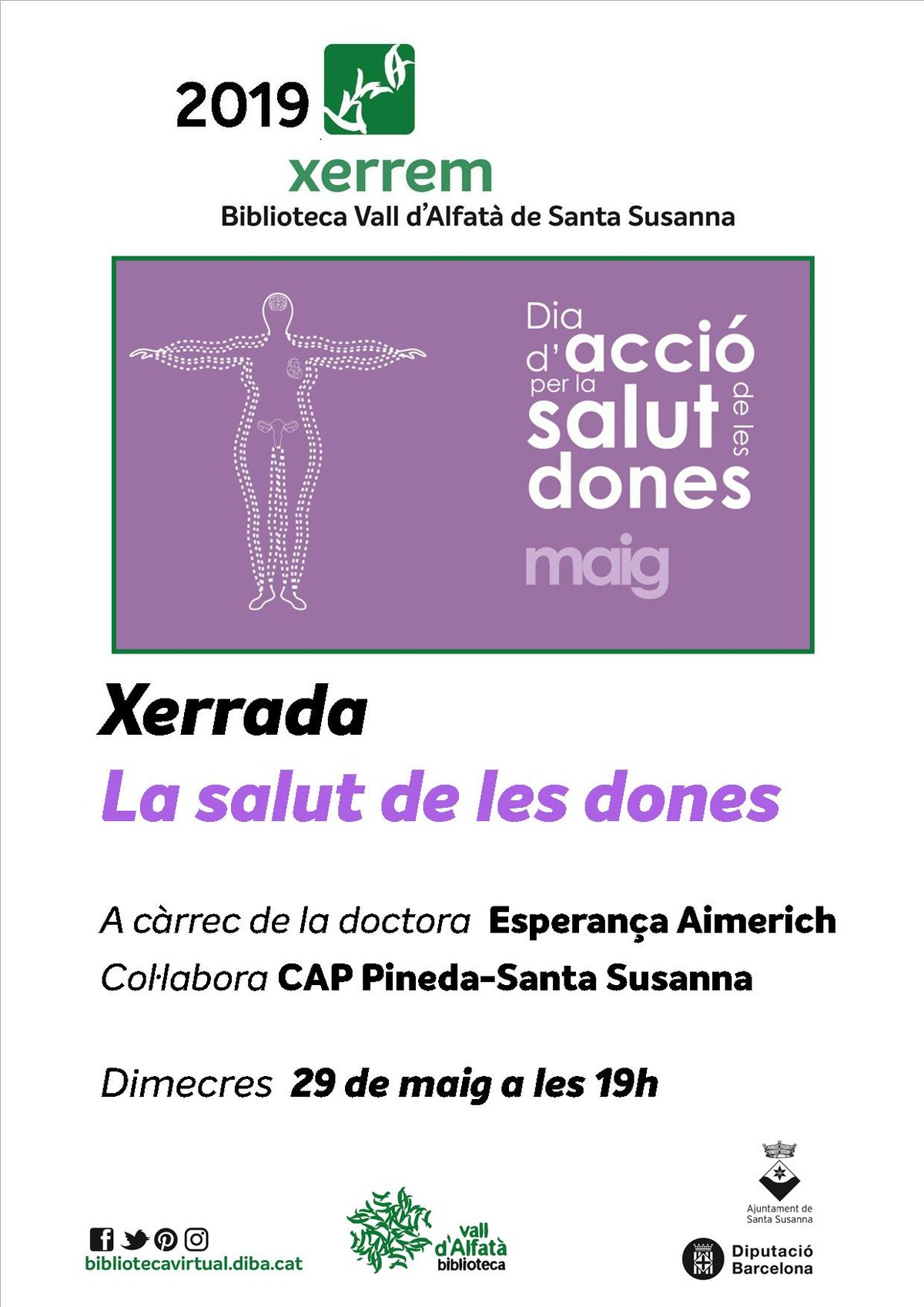Xerrada "La salut de les dones" .