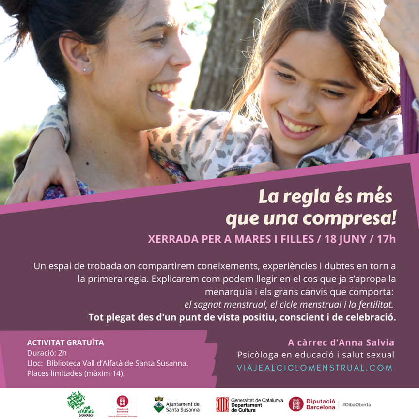 Xerrada per a mares i filles a la Biblioteca Vall d'Alfatà.