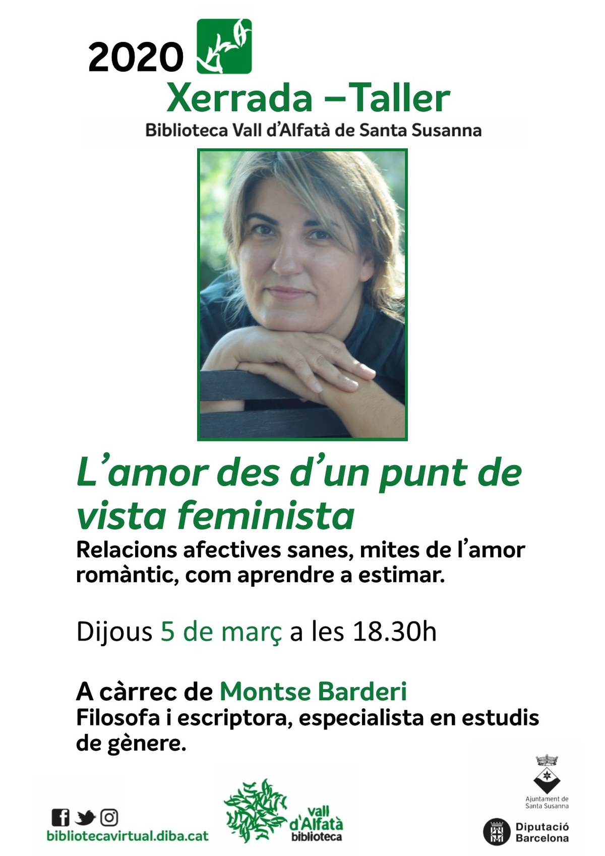 Xerrada - Taller a la Biblioteca Vall d'Alfatà.
