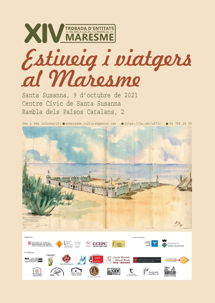 XIV Trobada d'Entitats de Recerca Local i Comarcal del Maresme.