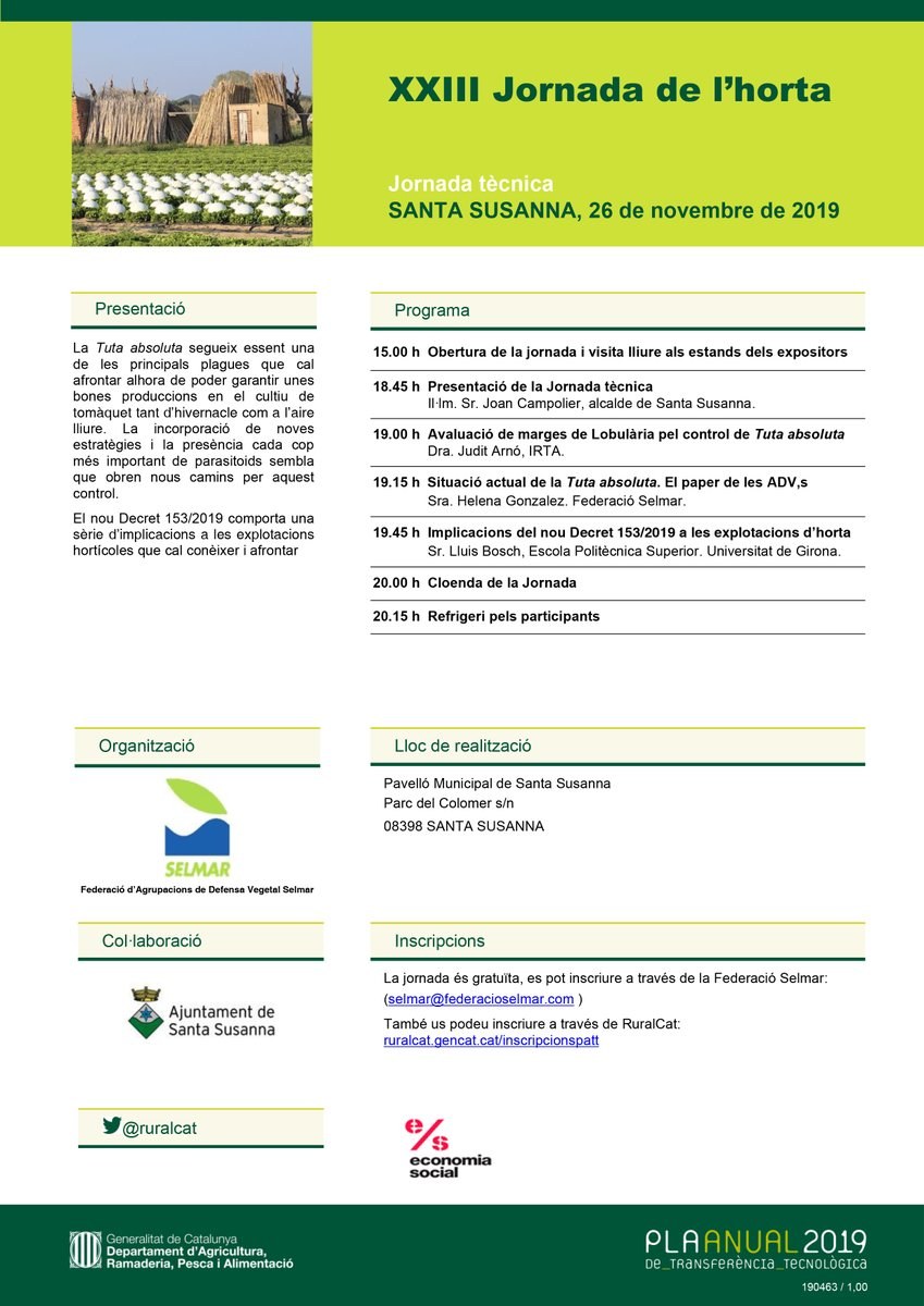 XXIII Jornada de l'horta.