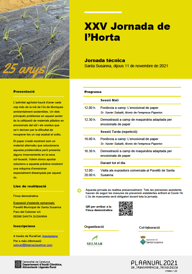 XXV Jornada de l'Horta.