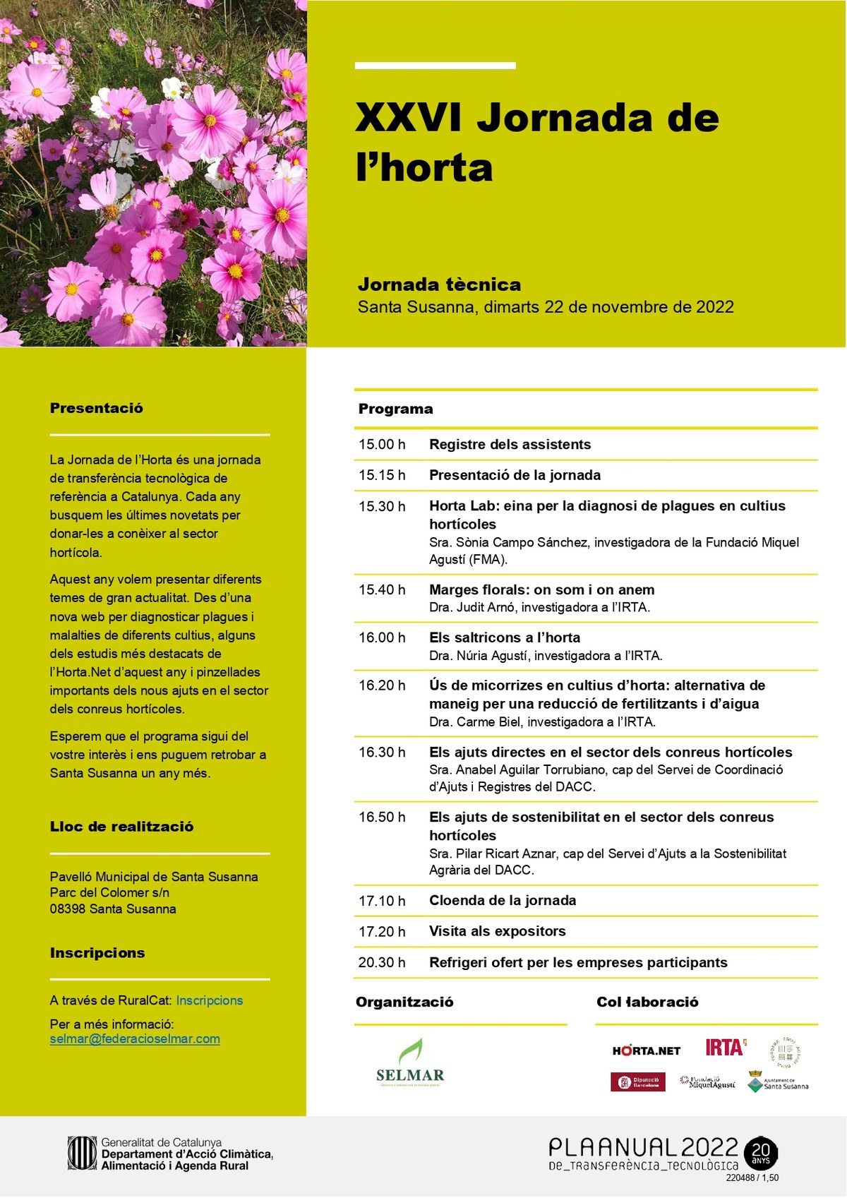 XXVI Jornada de l'horta.