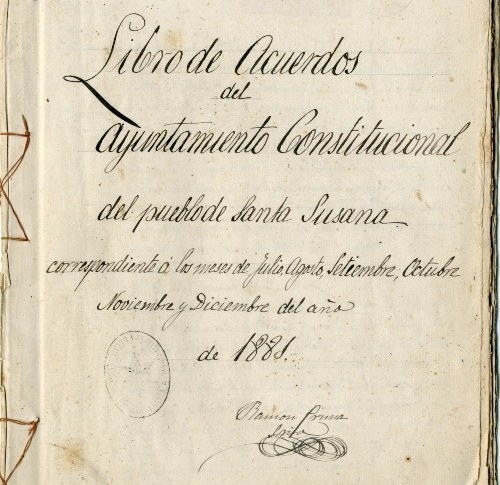  Les actes de ple de l'Ajuntament de Santa Susanna ja són consultables a 'Arxius en línia'         .