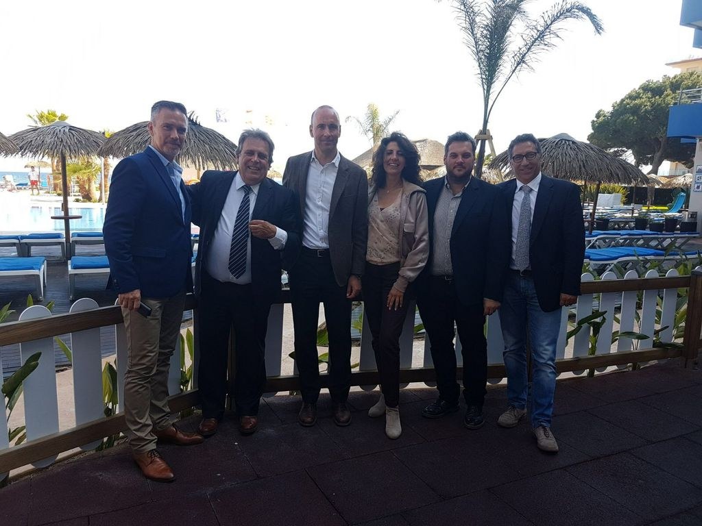  Representants de turisme de Santa Eulària des Riu (Eivissa) visiten Santa Susanna          .