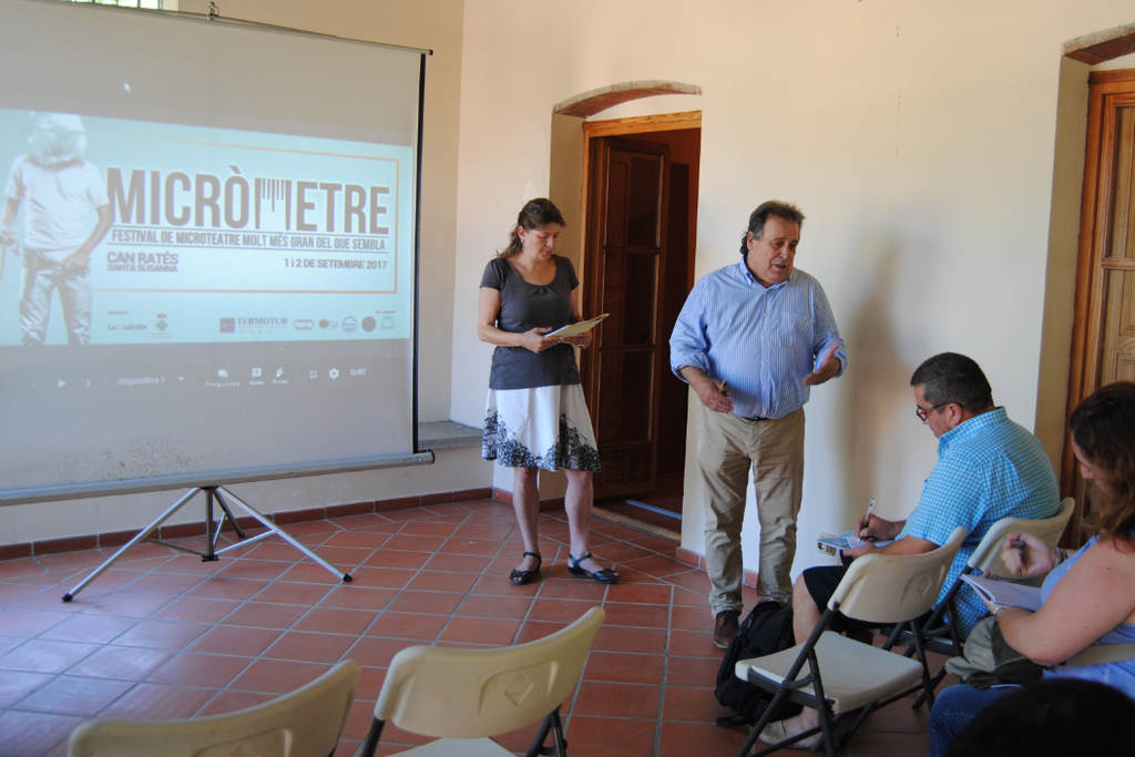  Santa Susanna acollirà el primer Festival Micròmetre de microespectacles els dies 1 i 2 de setembre          .
