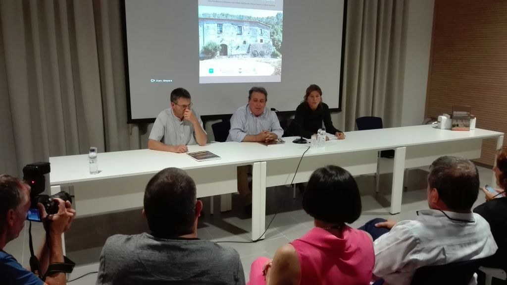  Santa Susanna acull la presentació d'un llibre sobre el Mas Jordà          .