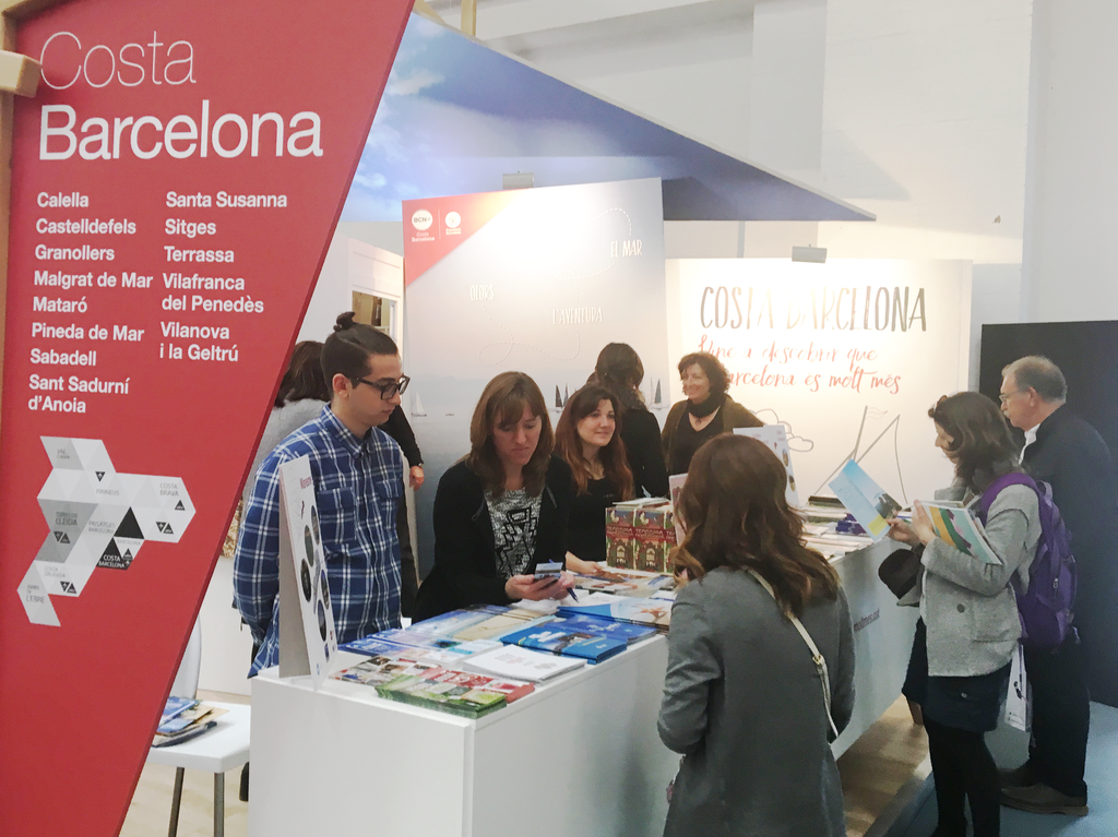  Santa Susanna participa al Saló Internacional de Turisme de Catalunya          .