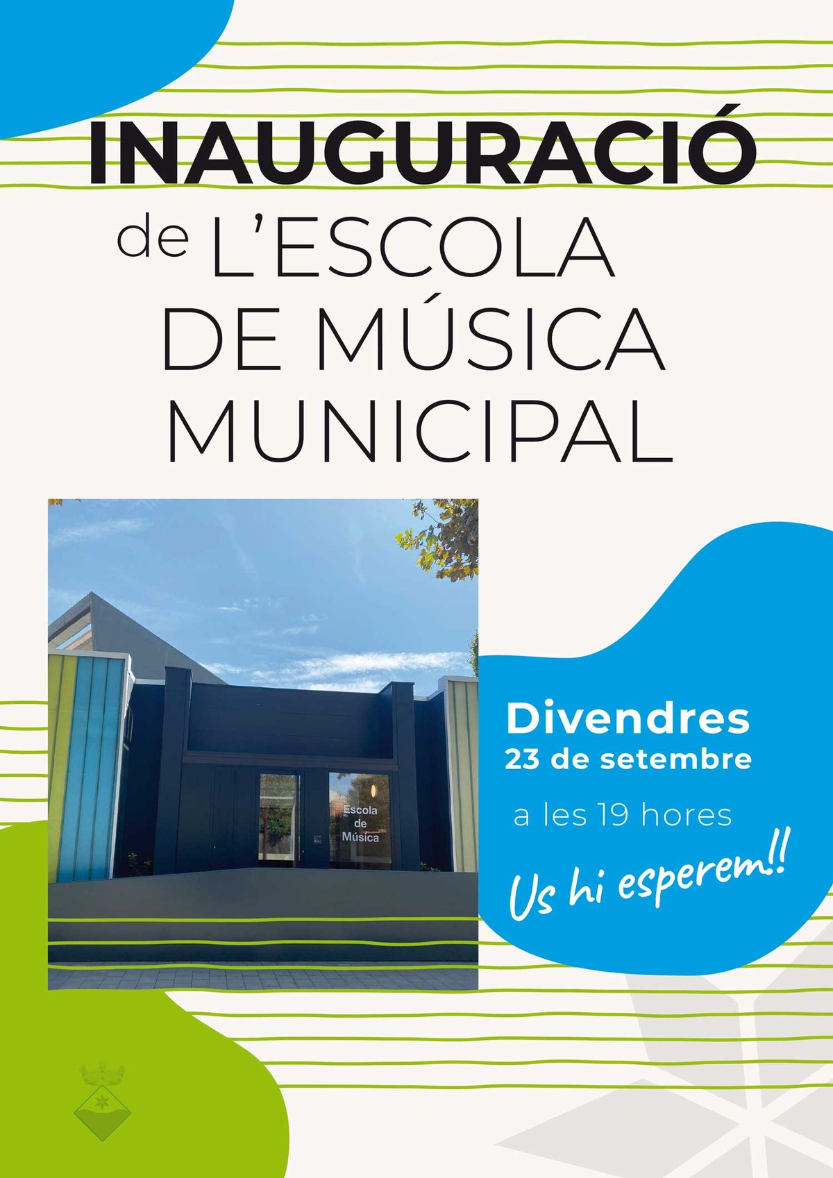 INAUGURACIÓ DE L'ESCOLA DE MÚSICA MUNICIPAL.
