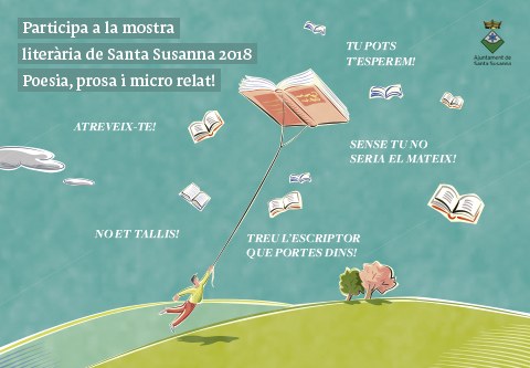 Ampliem la convocatòria de la modalitat de poesia de la Mostra Literària de Santa Susanna 2018.