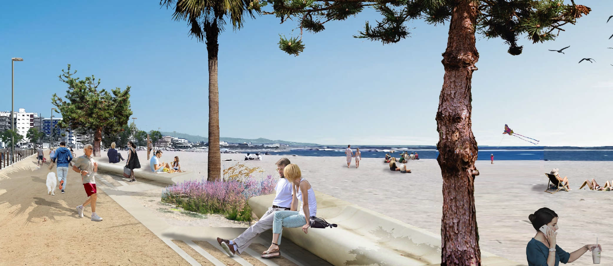 Aprovació inicial del Projecte d’obres d’urbanització de la zona de servitud de trànsit marítim terrestre.
