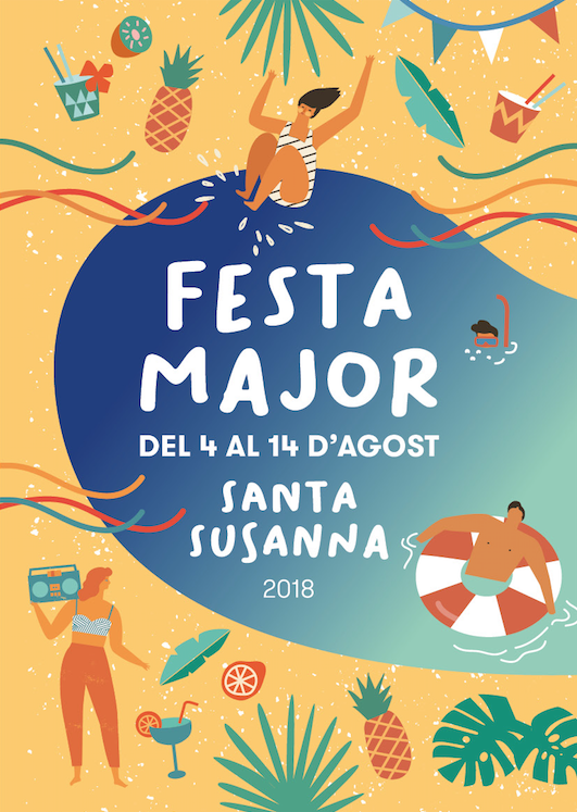 Arriba la Festa Major de Santa Susanna 2018.