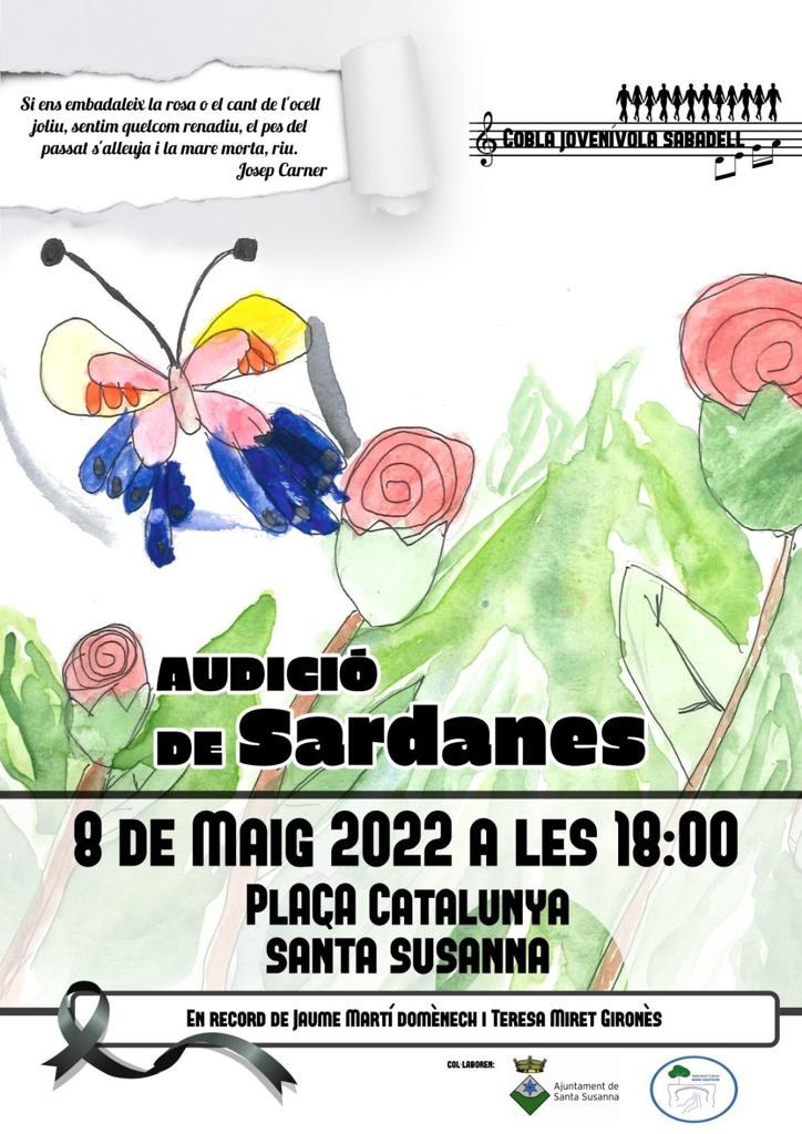 Audició de Sardanes a Santa Susanna.
