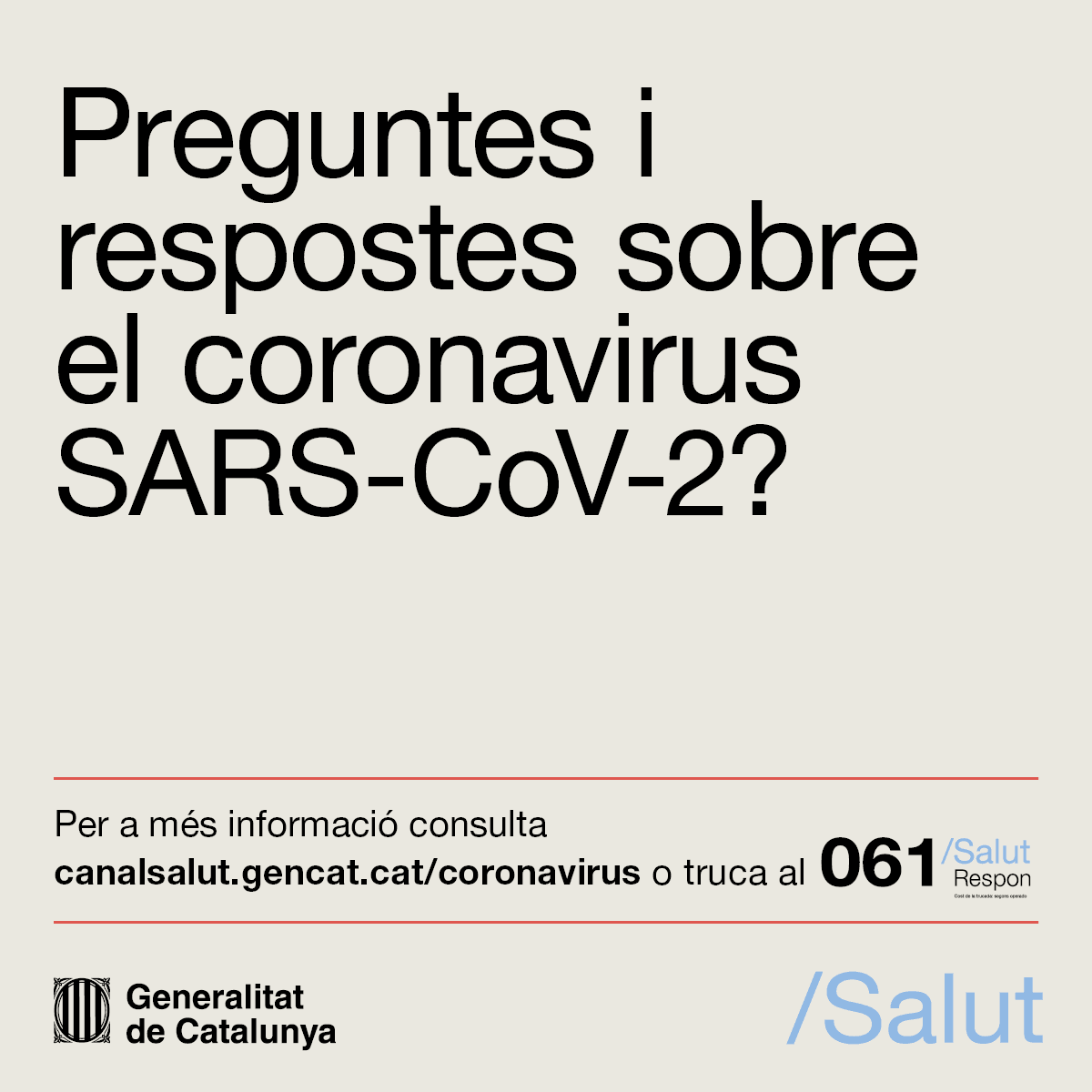 Cada dia podeu consultar aquí l'actualització de les mesures contra el coronavirus.