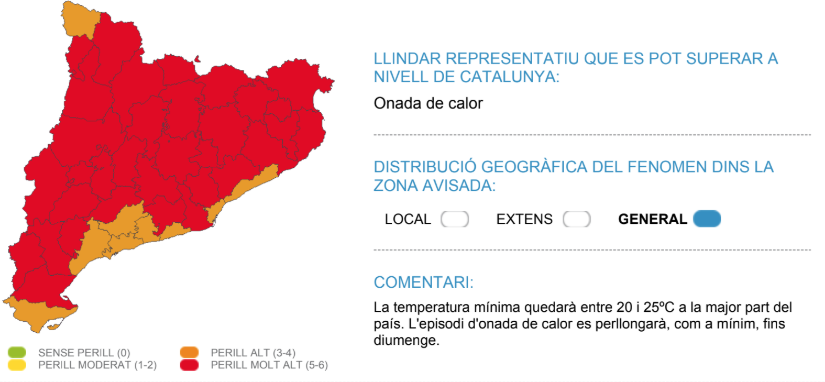 Consells per a l'onada de calor .