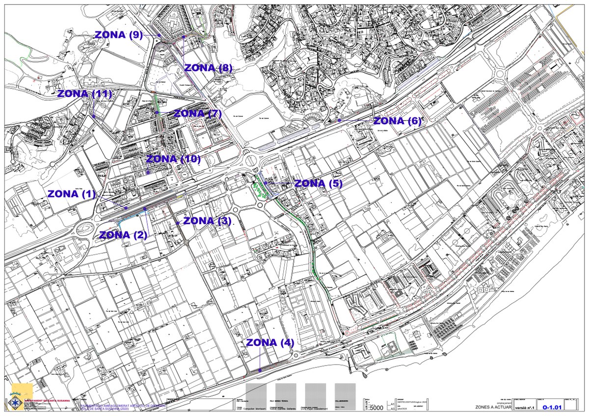 Demà comença la campanya d'asfaltatge de carrers amb el camí de Perafita .