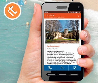 Descarrega'l l'app Inventrip.