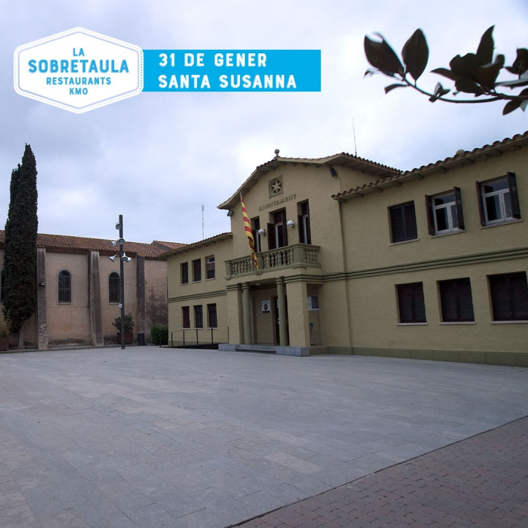 El proper 31 de gener, La Sobretaula grava a Santa Susanna!.