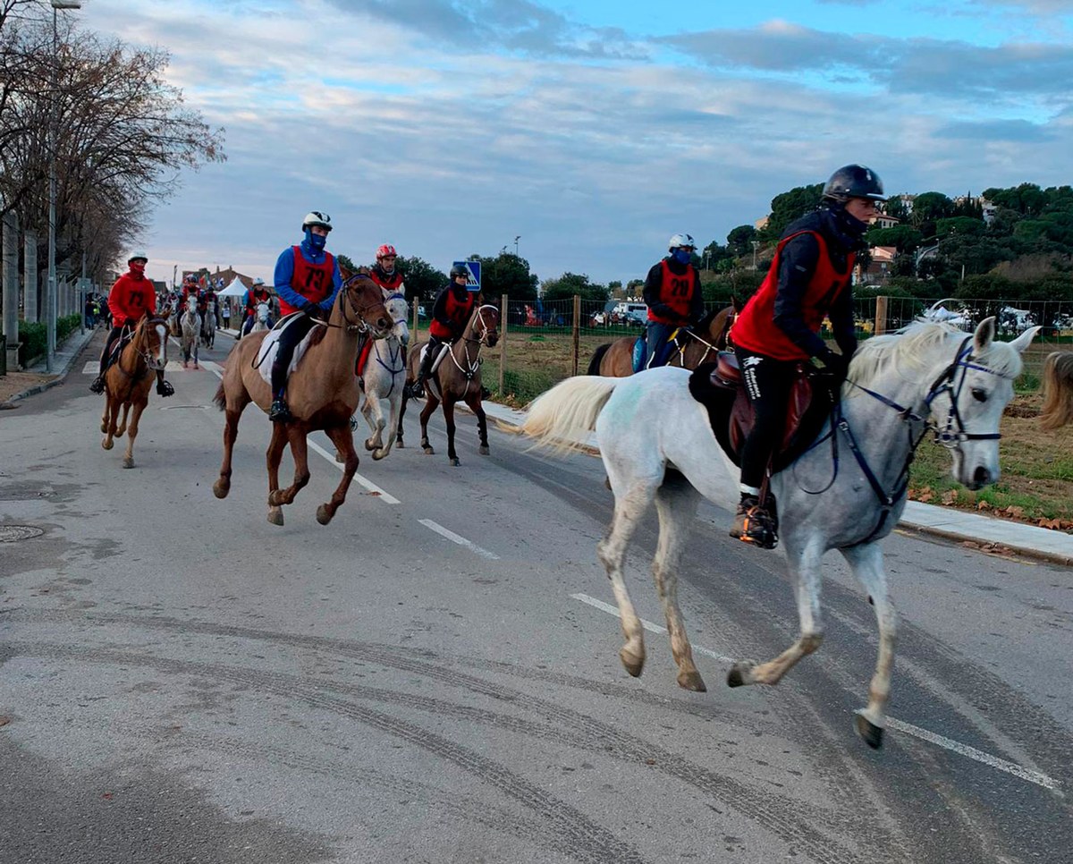 El Raid hípic Internacional supera de llarg la xifra de participants del 2018 .