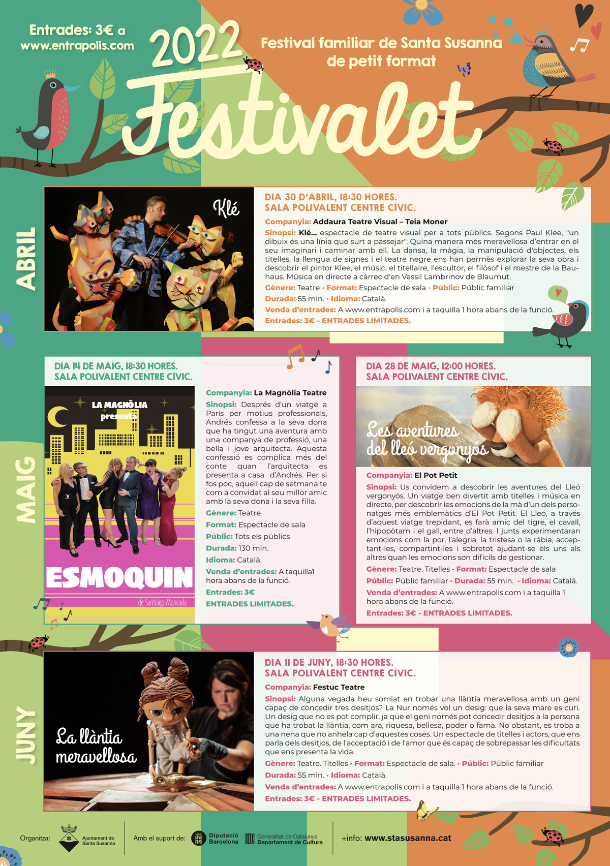 Festivalet primavera Santa Susanna 2022.