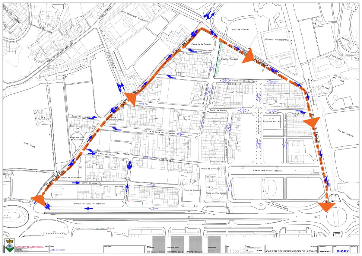 IMPORTANT: Des del dia 30 de novembre, davant del 69th Raid Internacional, el carrer del Bou tindrà incidència de cavalls.