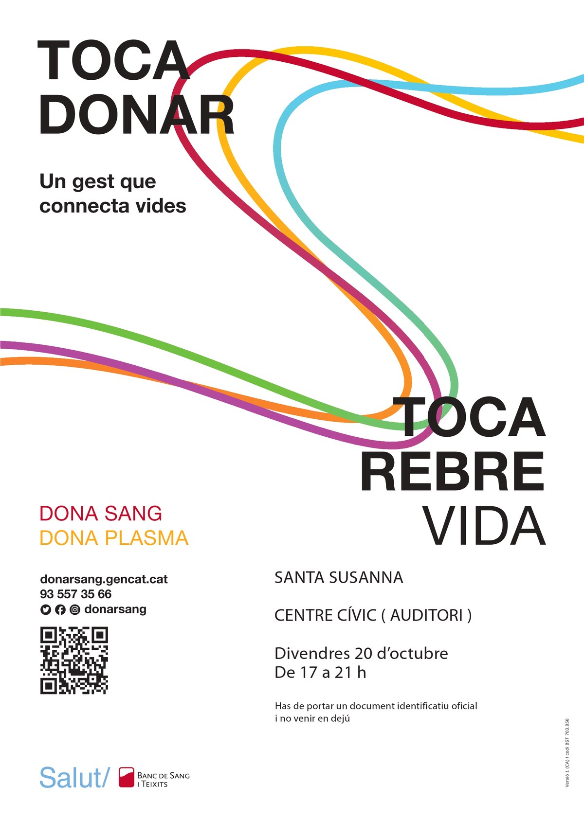 Jornada de donació de sang a Santa Susanna.