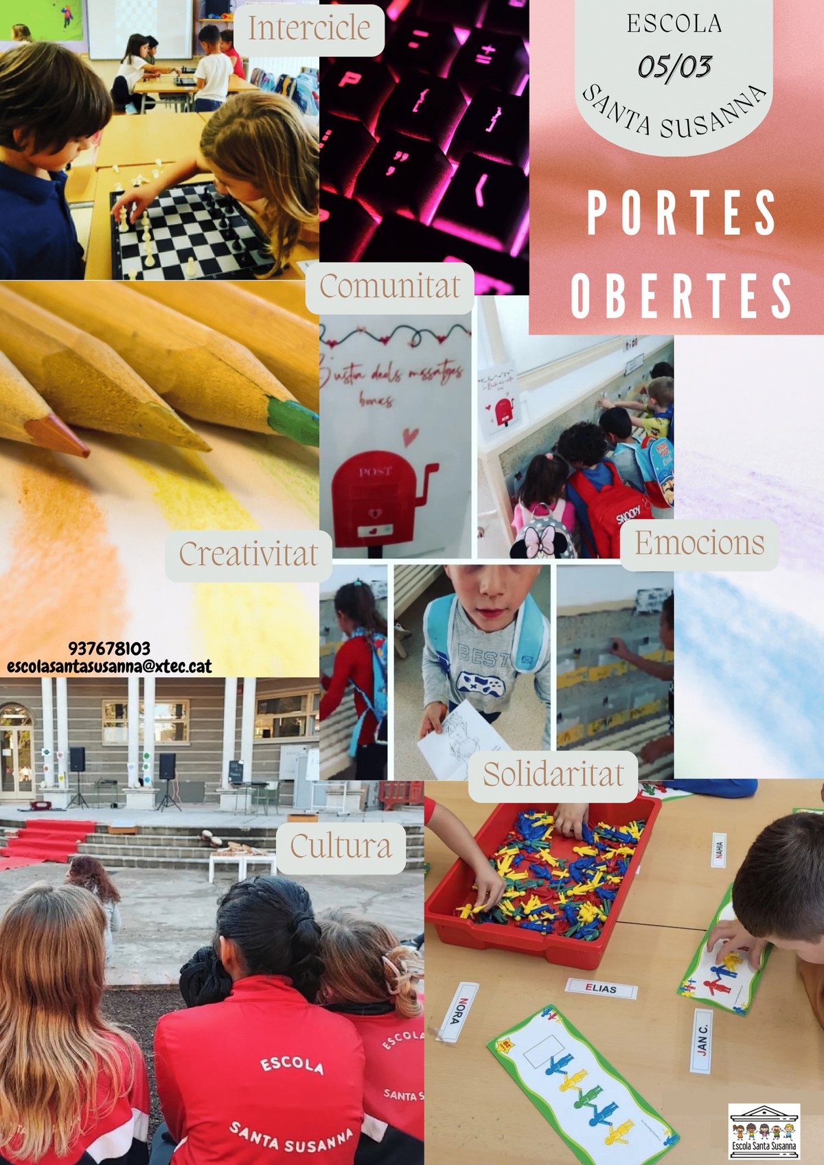 Jornada de Portes Obertes a l'Escola Santa Susanna.