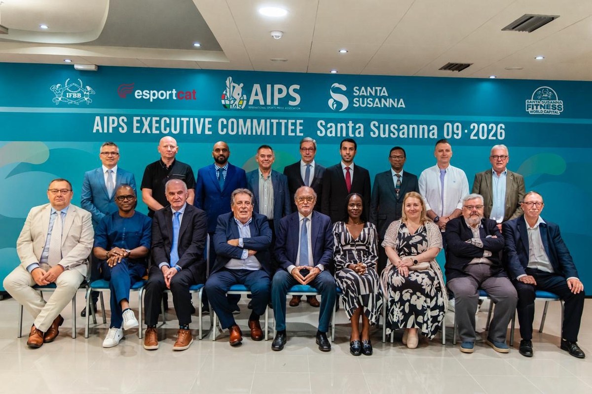 La flor i nata del periodisme esportiu internacional tria Santa Susanna per reunir-hi el comitè executiu de l’AIPS 2026.