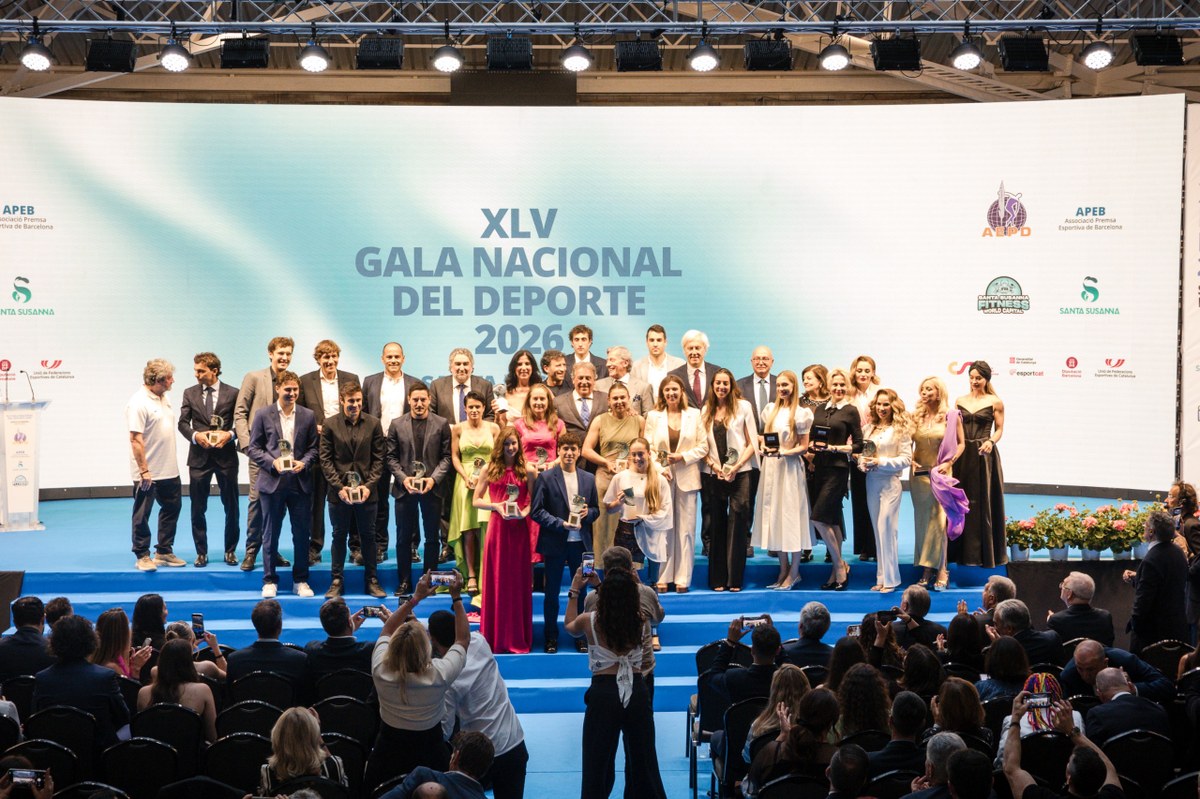 La Gala Nacional del Deporte porta a Santa Susanna 1200 persones i projecta el poble a tot l’Estat a través de RTVE.