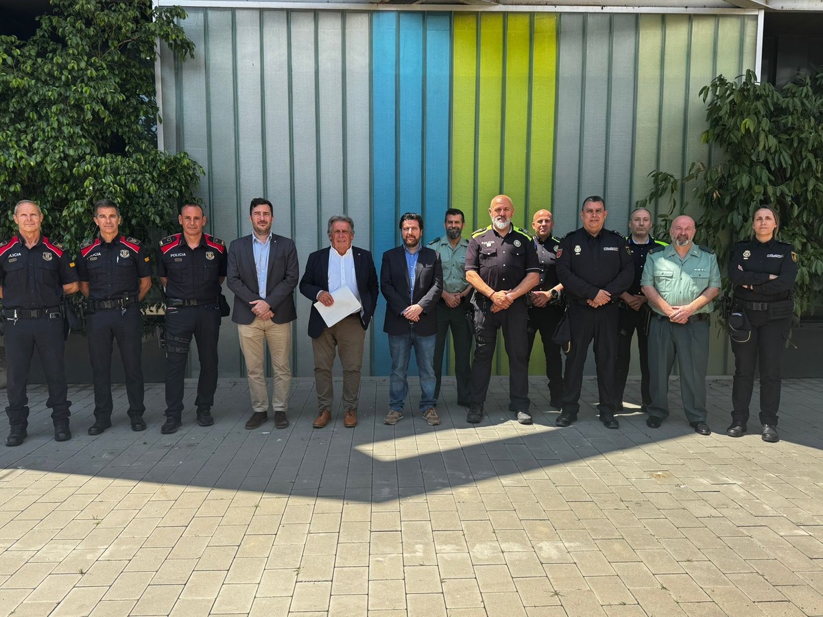 La Junta Local de Seguretat certifica que baixen els delictes a Santa Susanna, augmenta la resolució dels casos i es dobla el nombre de detencions.