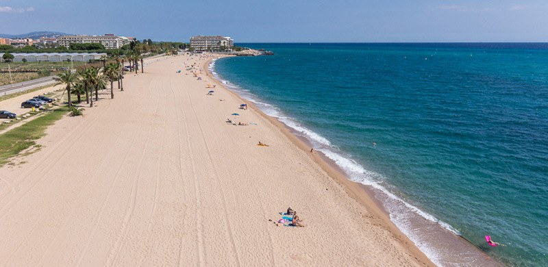 La qualitat de l'aigua de la platja de Santa Susanna és "excel·lent", segons l'estudi fet per la Generalitat.