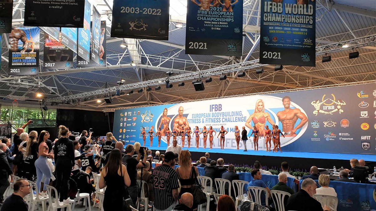 La solidaritat amb Ucraïna esdevé un dels eixos de l'Europeu IFBB 2022 de Santa Susanna.